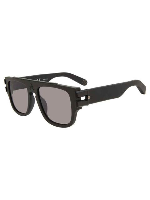 PHILIPP PLEIN Philipp Plein Grey Square Men's Sunglasses SPP011W 703M 55