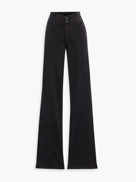 Other Designers Manhattan high-rise bootcut jeans