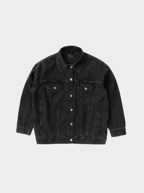 Nudie Jeans Elin Black Trace Denim Jacket
