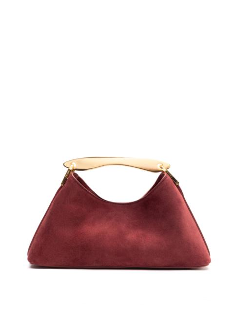 Elleme Mini Boomerang Suede Burgundy