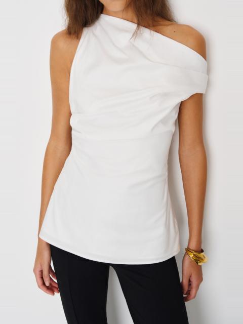 Reformation Reformation Dessa Off the Shoulder Top in Bright White at Nordstrom