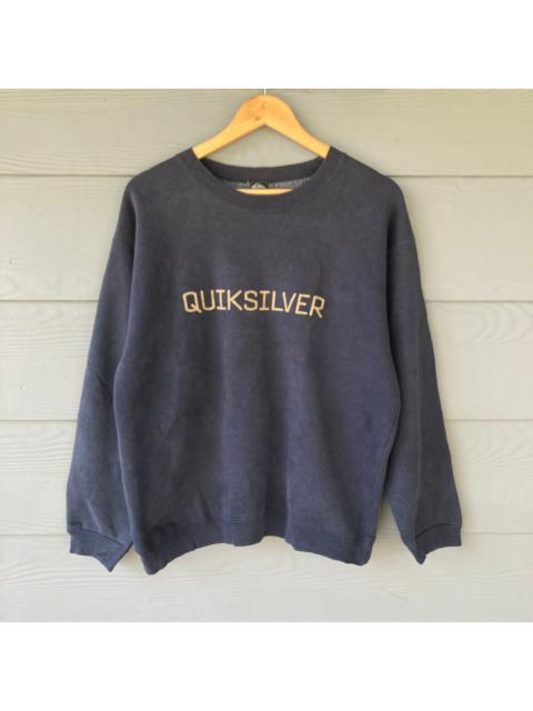 Vintage Quicksilver Big Logo Sweatshirt Made in Japan