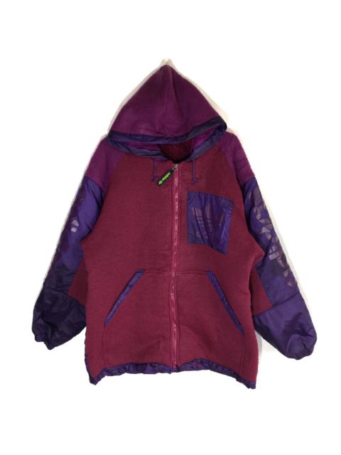 adidas Made In Japan Vintage Adidas Trefoil Zipper Fleece Sweater