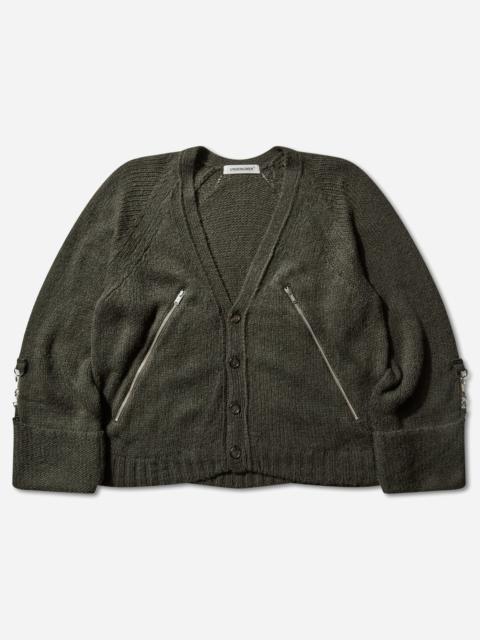 UNDERCOVER Women's Bondage Cardigan Moss Green