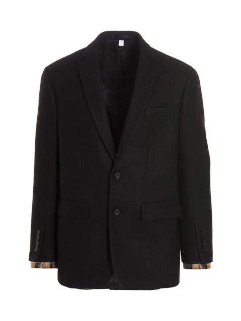 Wool Tailored Blazer Jacket