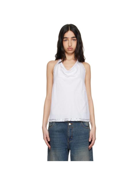 gimaguas White Cala Halter Top