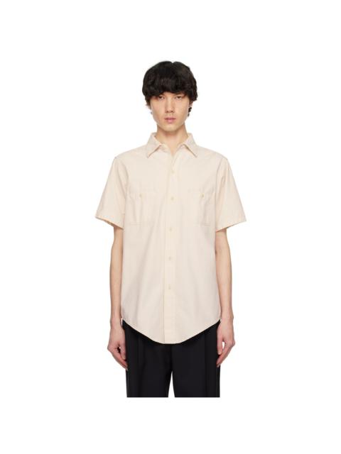 Maison Margiela Beige Chambray Shirt