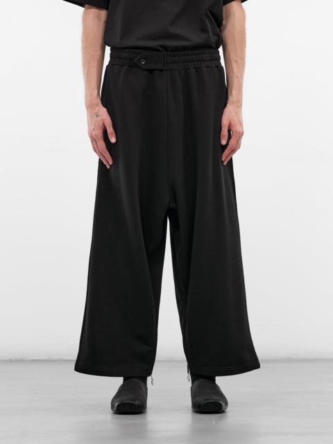SETCHU Black Cotton Apron Sweatpants