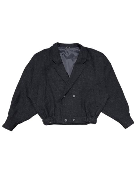 Other Designers Vintage Issey Miyake Inspired Wool Bomber Style Jacket