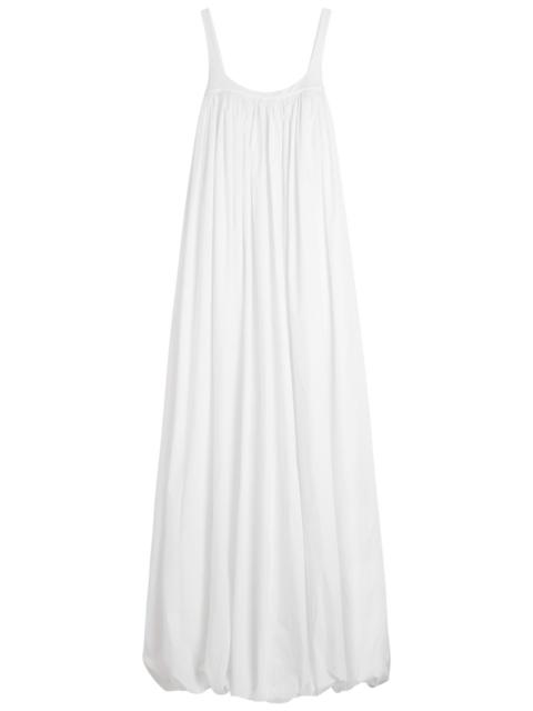 armarium Armarium Nora Pleated Cotton-poplin Maxi Dress