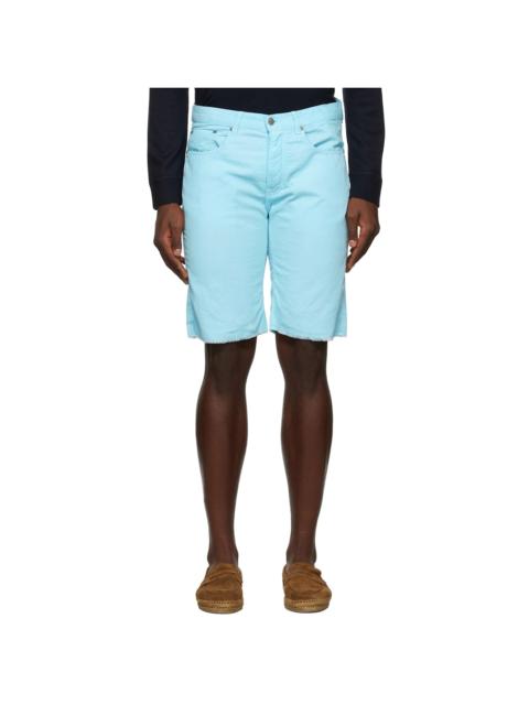 massimo alba Blue Alunga Shorts