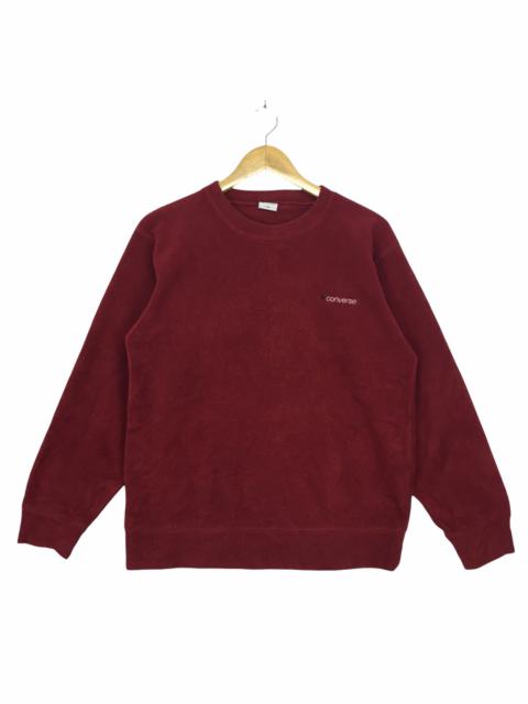 Converse Vtg CONVERSE USA Jack Purcell Red Fleece Sweatshirt Sweater