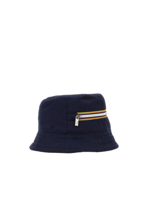 K-WAY zip-detail bucket hat