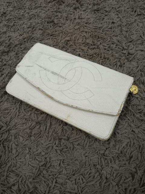 Other Designers Chanel zip long Wallet