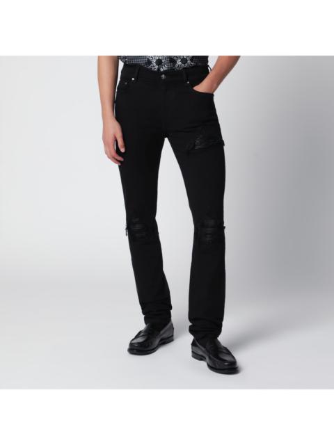 AMIRI Amiri Ripped Skinny Cotton Jeans In Black Men