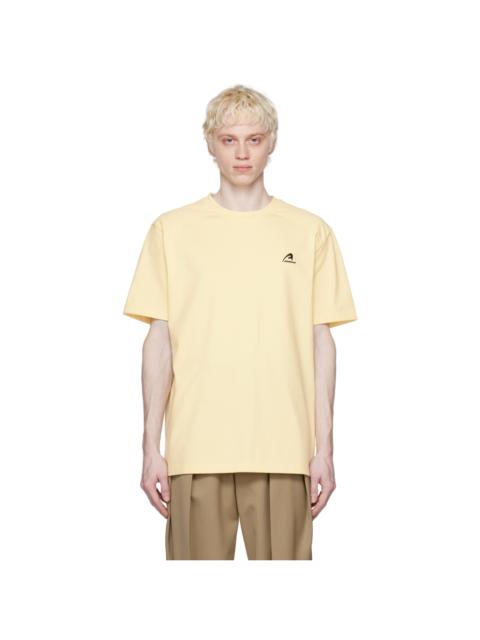 ADER error Yellow A-Peec T-Shirt