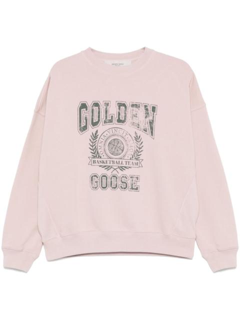 Golden Goose Golden Goose Men Logo Organic Cotton Sweatshirt