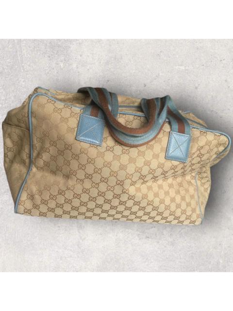 GUCCI Gucci Boston Medium Web Handle Bag