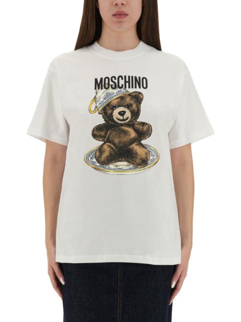 Moschino Moschino Women T-Shirt With "Teddy" Print