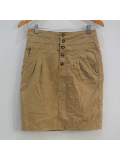 Zara Mini/Short Skirt - Brown