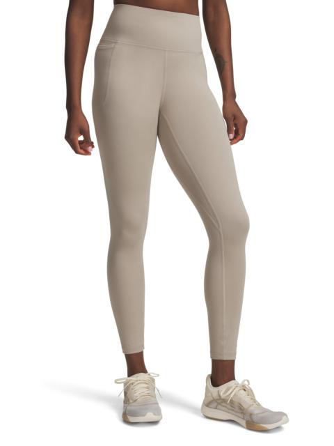 Under Armour Under Armour Meridian Ankle Leggings in Timberwolf Taupe at Nordstrom
