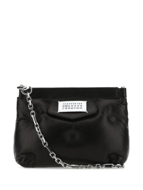 Maison Margiela Black nappa leather Glam Slam Red Carpet clutch