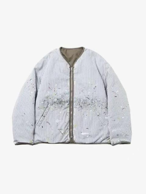 visvim VISVIM 26SS IRIS DOWN JKT DMGD - New Year's Day Limited Edition, Splatter Paint Distressed Jacket