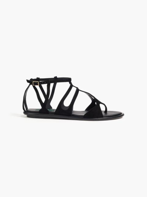 PUCCI Laser-cut suede sandals