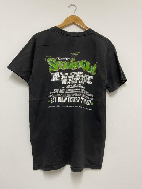 Other Designers Vintage - Vintage Cypress Hill “ Smoke Out Concert 2000 T-Shirt A1