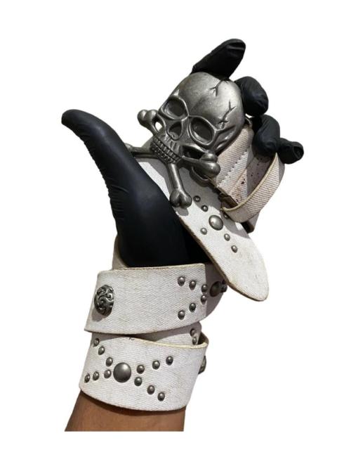 Other Designers If Six Was Nine - Skull buckle belt