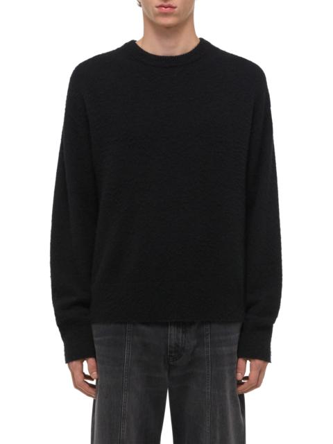 Helmut Lang Helmut Lang Lithe 3 Brushed Wool & Cashmere Sweater in Black at Nordstrom