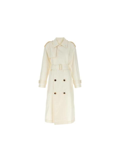 Burberry Silk Trench Coat Women