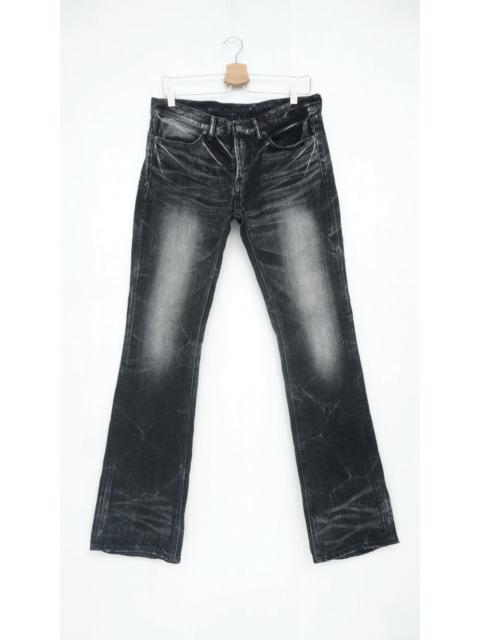 Other Designers Vintage - 🎌Vtg GOSTAR DE FUGA Distressed Glitter Tribal Skinny Jeans