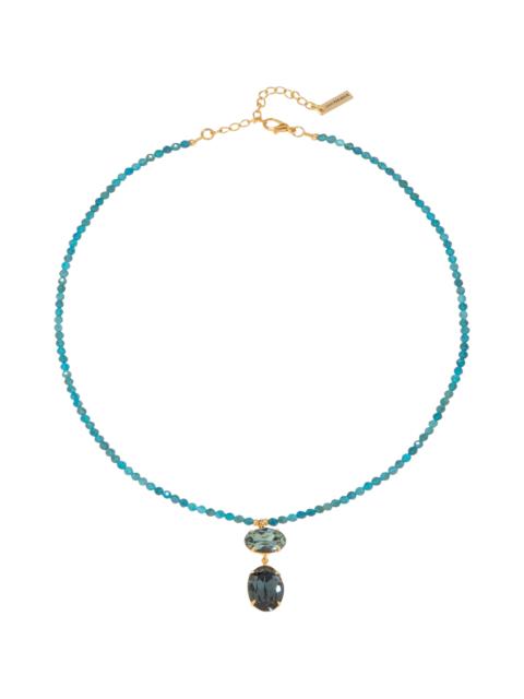 Jennifer Behr Jennifer Behr Freya Pendant Necklace in Apatite at Nordstrom