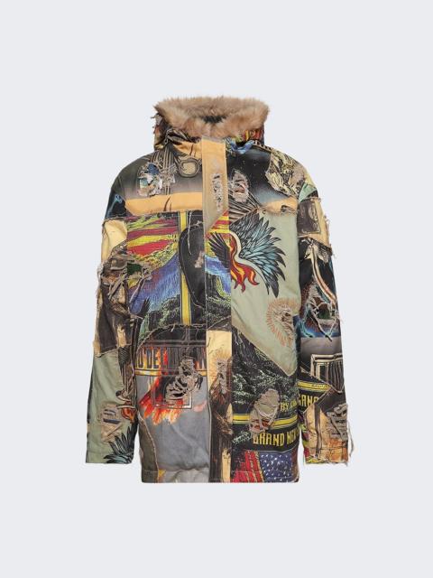 WHO DECIDES WAR Vintage Parka Multi