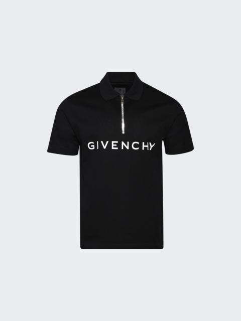 Givenchy Classic Fit Polo Shirt Black
