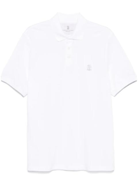 Brunello Cucinelli Brunello Cucinelli Men Cotton Piqué Polo Shirt With Logo