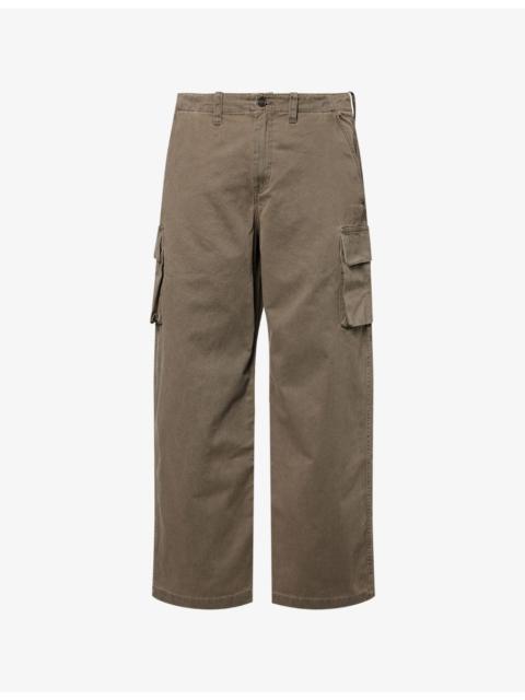 Our Legacy Mount Cargo Wide-Leg Denim Trousers