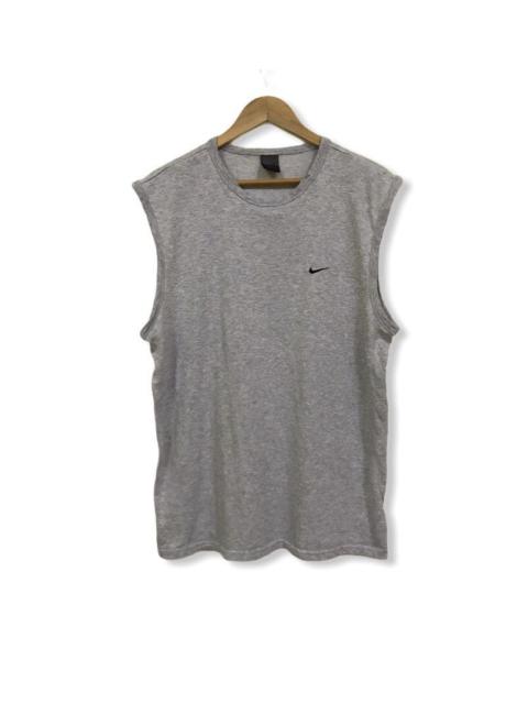 Nike Vintage nike swoosh embroiderylogosmall early 00s sleeveless