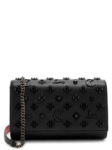 Christian Louboutin Paloma Embellished Leather Clutch
