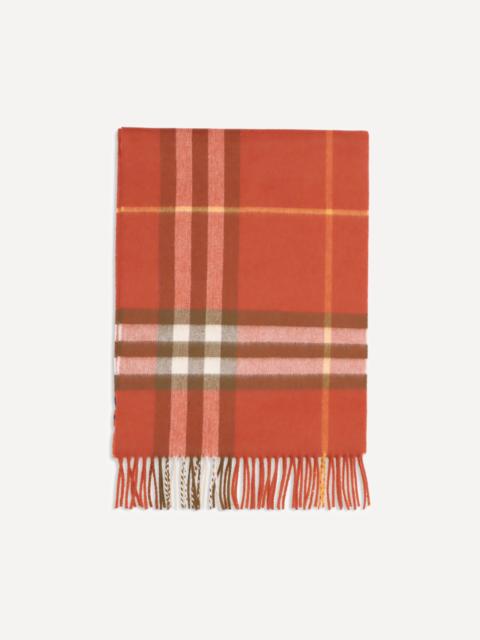 Burberry Cashmere Check Scarf