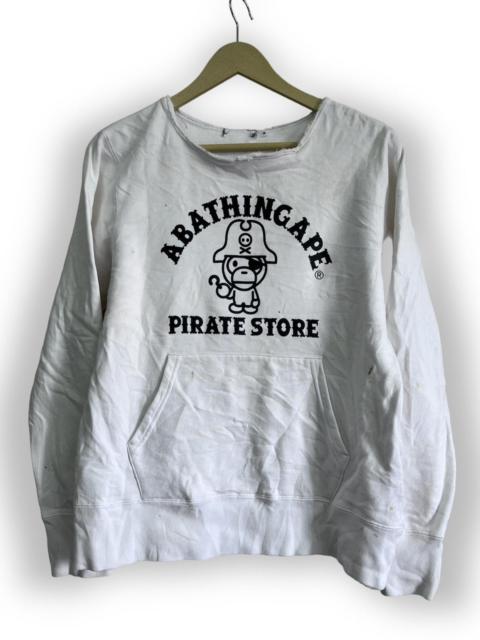 Baby Milo BAPE Pirate Store Sweatshirt Nigo Japan