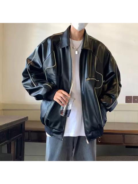 Other Designers Pu Leather Black Jacket