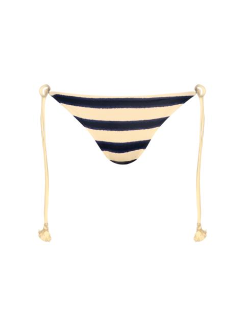 Johanna Ortiz Marinera Striped Bikini Bottom stripe