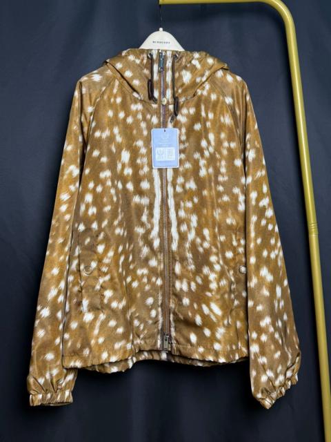 Burberry Burberry Deer Print Hooded Jacket