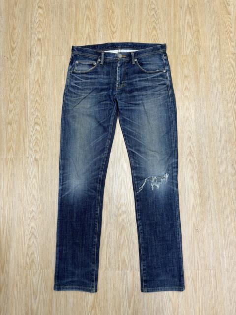 Other Designers Designer - Monsieur Nicole Japan Distressed Denim (J650)