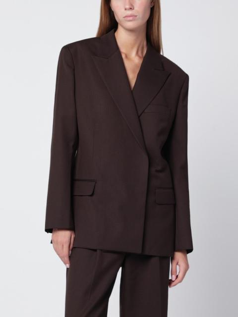 ANINE BING Brown wool blend jacket