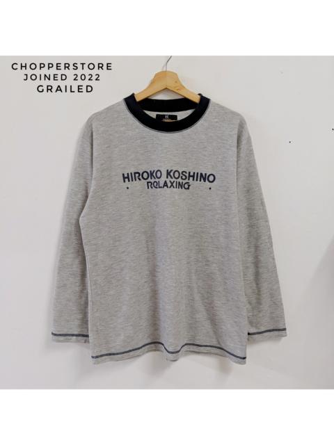 Other Designers Designer - Vintage HIROKO KOSHINO Japan Relaxing Sweatshirt Knitwear