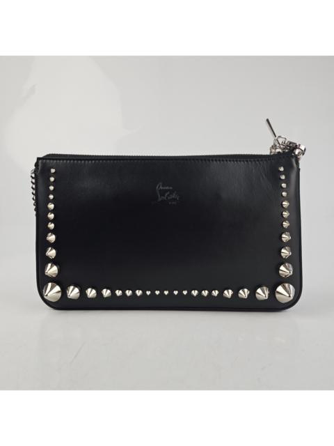 Christian Louboutin Christian Louboutin Loubila Mini Black Leather Bag New