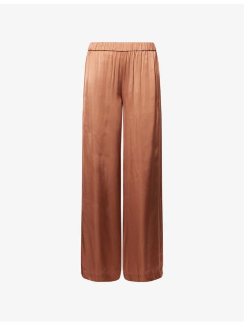 TWP Eve Wide-Leg Woven Pyjama Bottoms